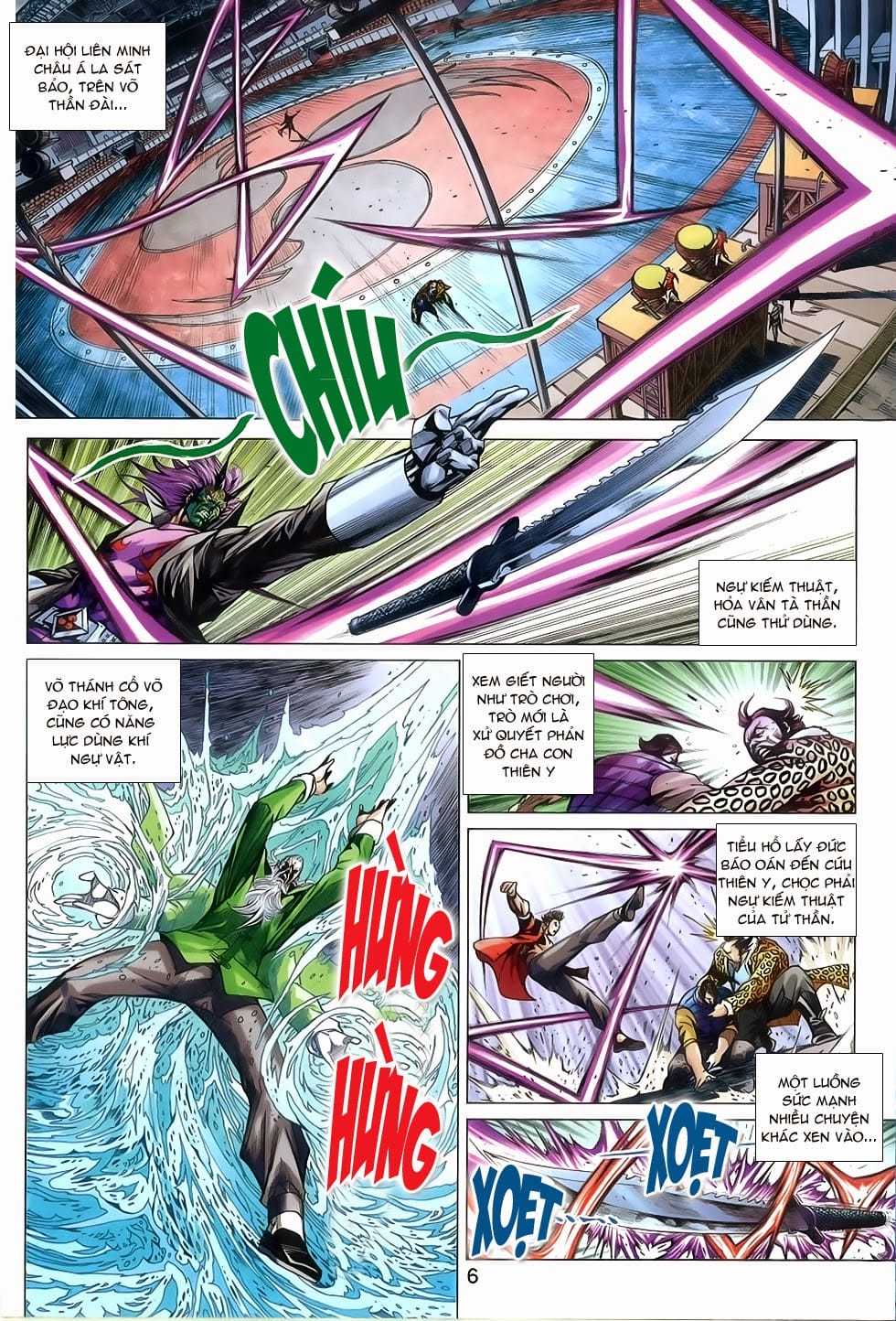 Truyện Tranh Tân Tác Long Hổ Môn trang 4