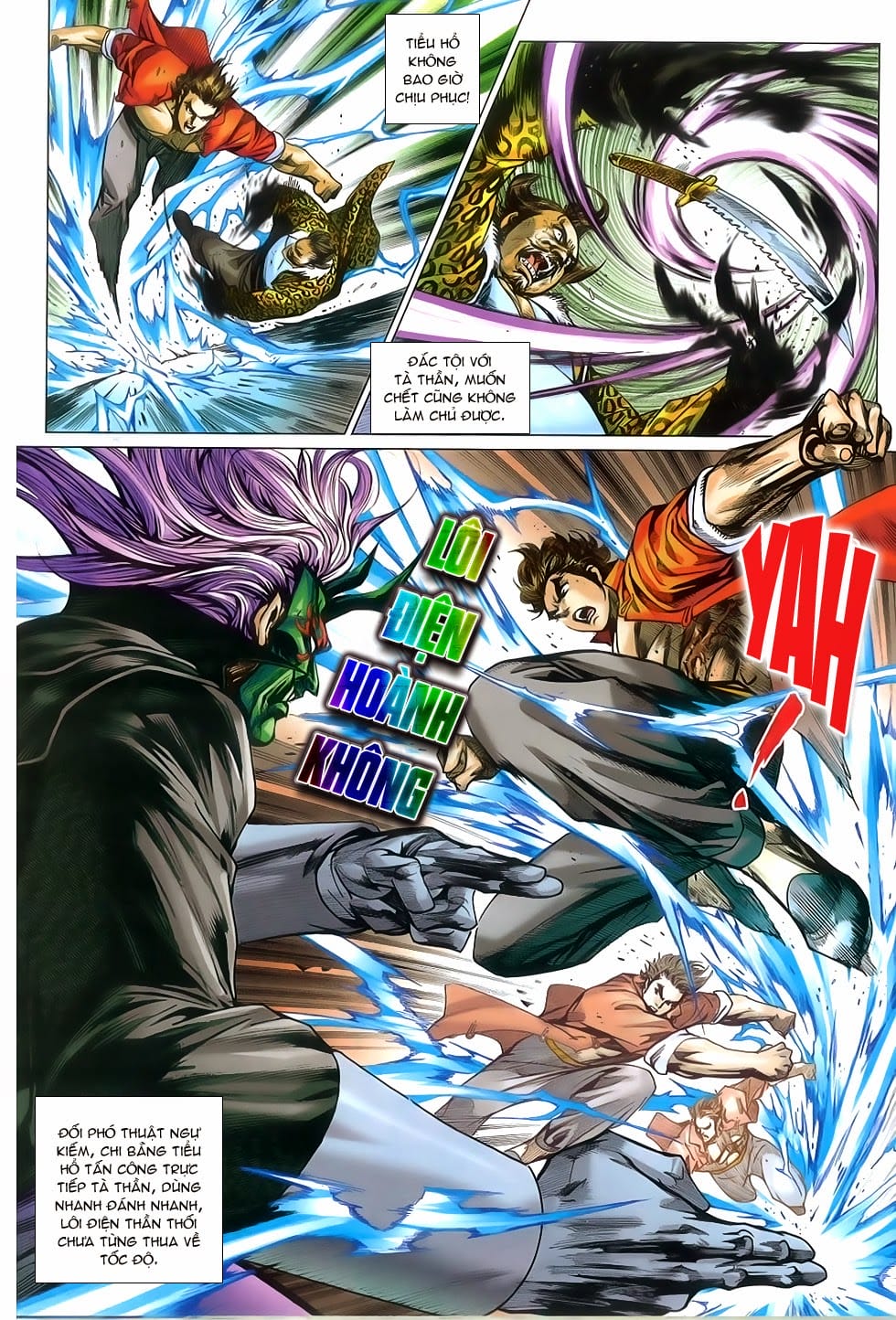 Truyện Tranh Tân Tác Long Hổ Môn trang 4