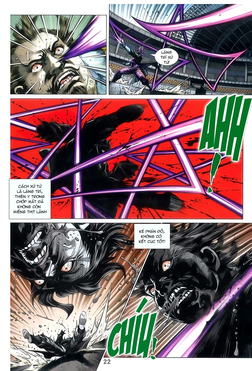 Truyện Tranh Tân Tác Long Hổ Môn trang 4