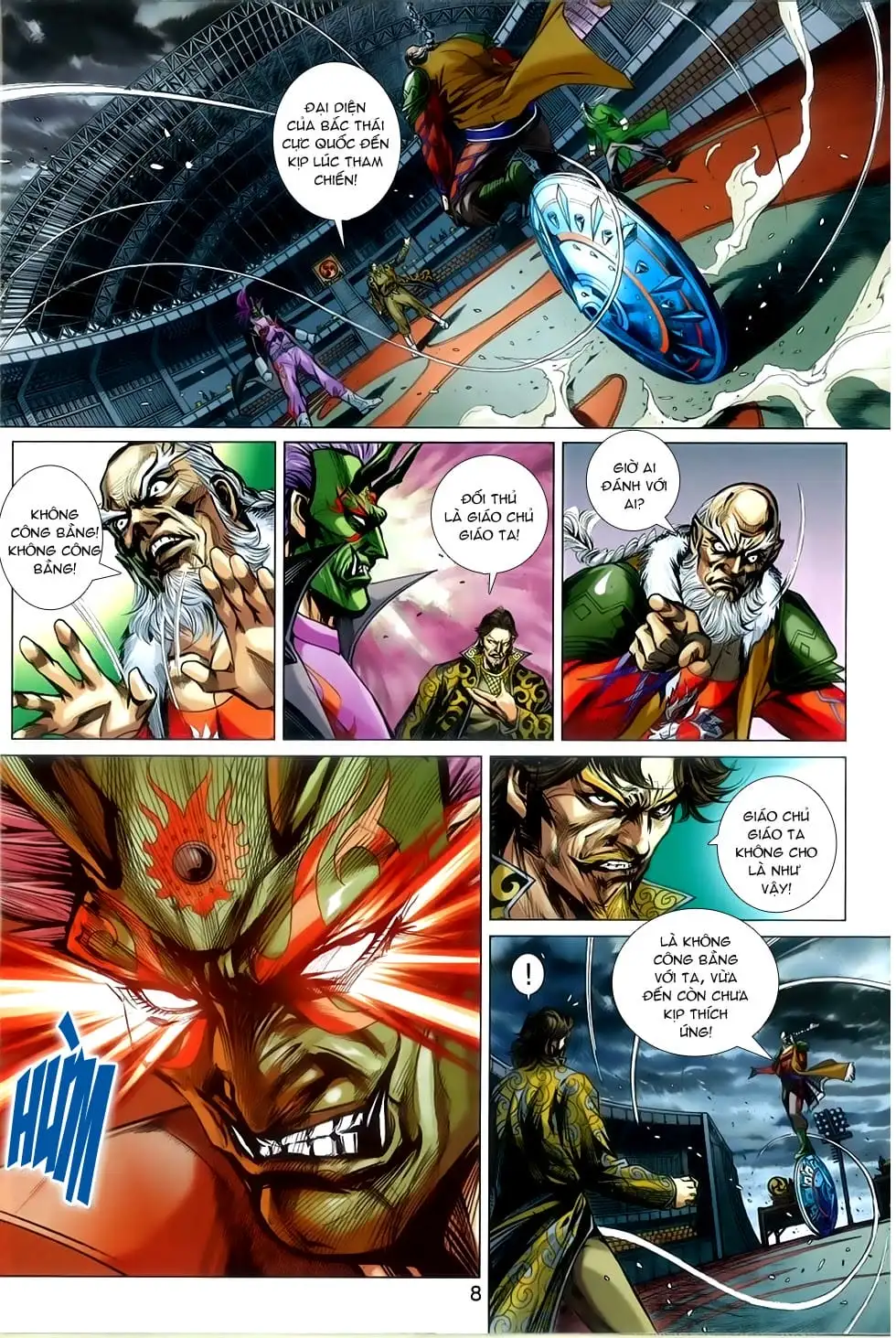 Truyện Tranh Tân Tác Long Hổ Môn trang 4