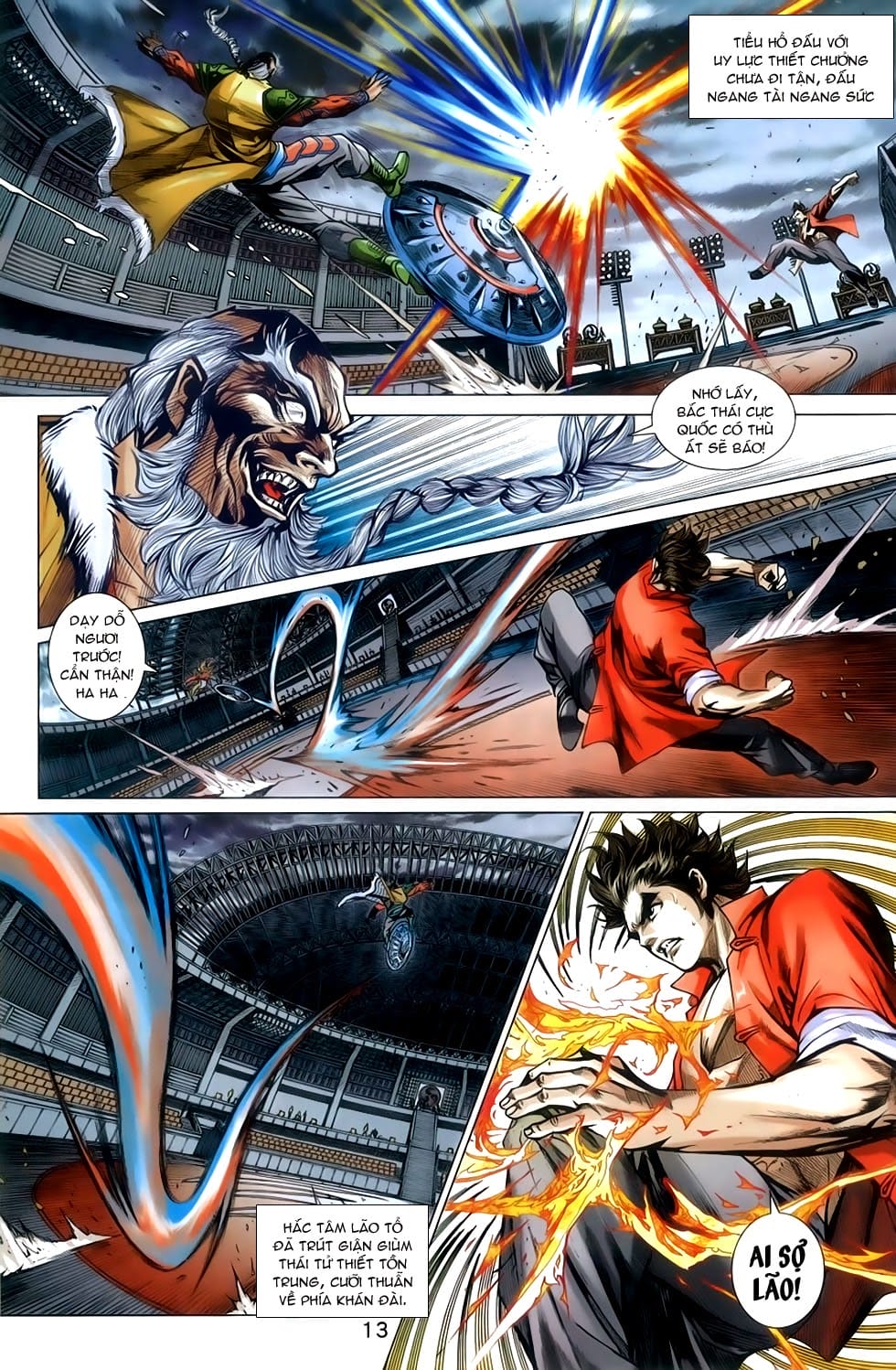 Truyện Tranh Tân Tác Long Hổ Môn trang 4