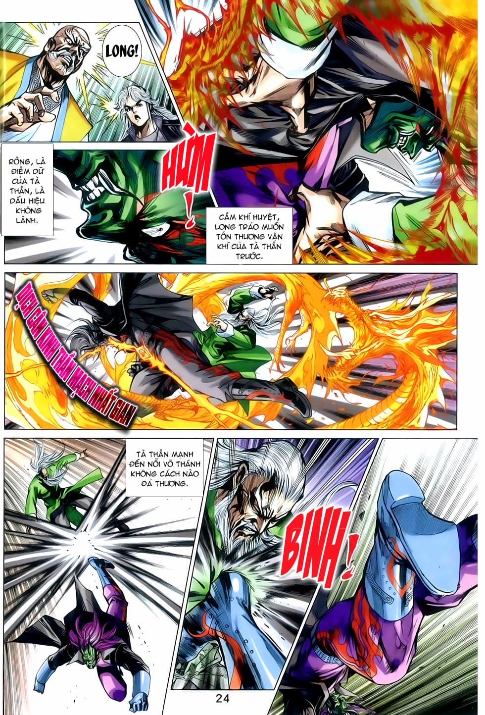 Truyện Tranh Tân Tác Long Hổ Môn trang 4