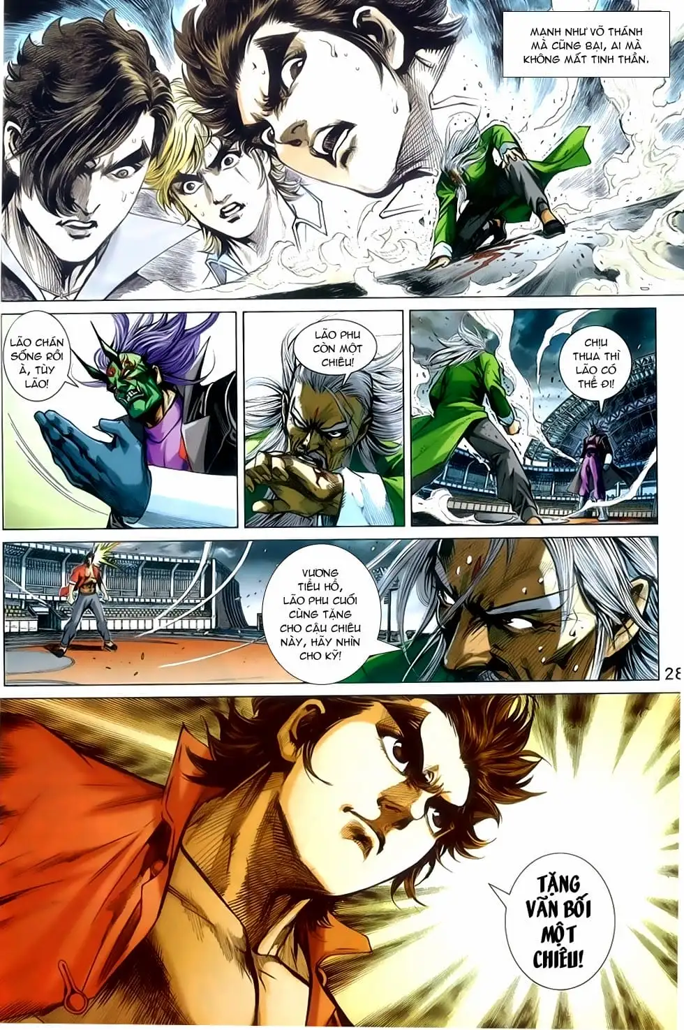 Truyện Tranh Tân Tác Long Hổ Môn trang 4