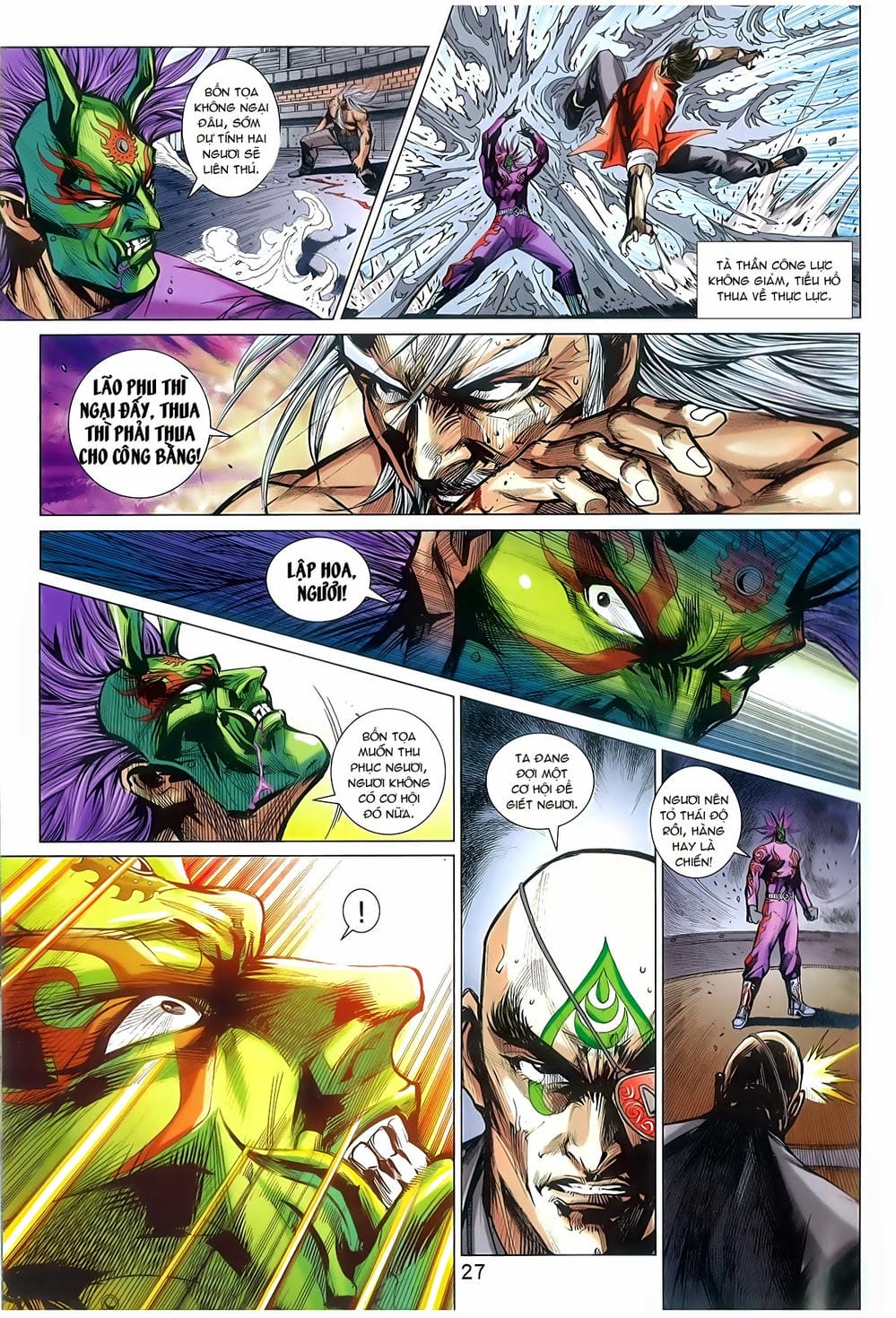 Truyện Tranh Tân Tác Long Hổ Môn trang 4