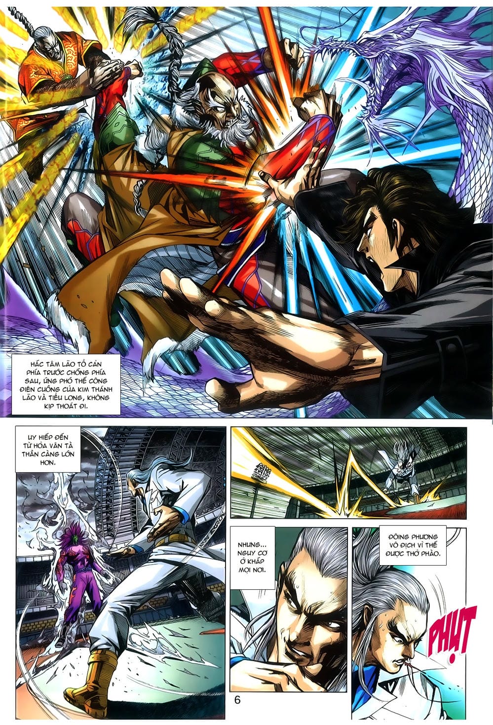 Truyện Tranh Tân Tác Long Hổ Môn trang 4