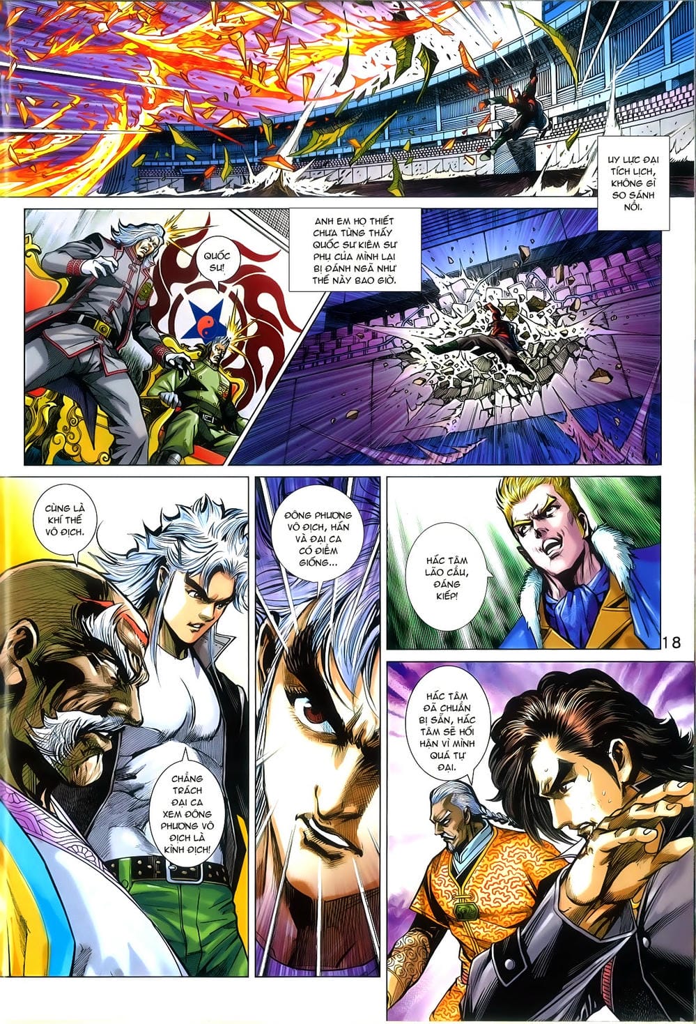 Truyện Tranh Tân Tác Long Hổ Môn trang 4