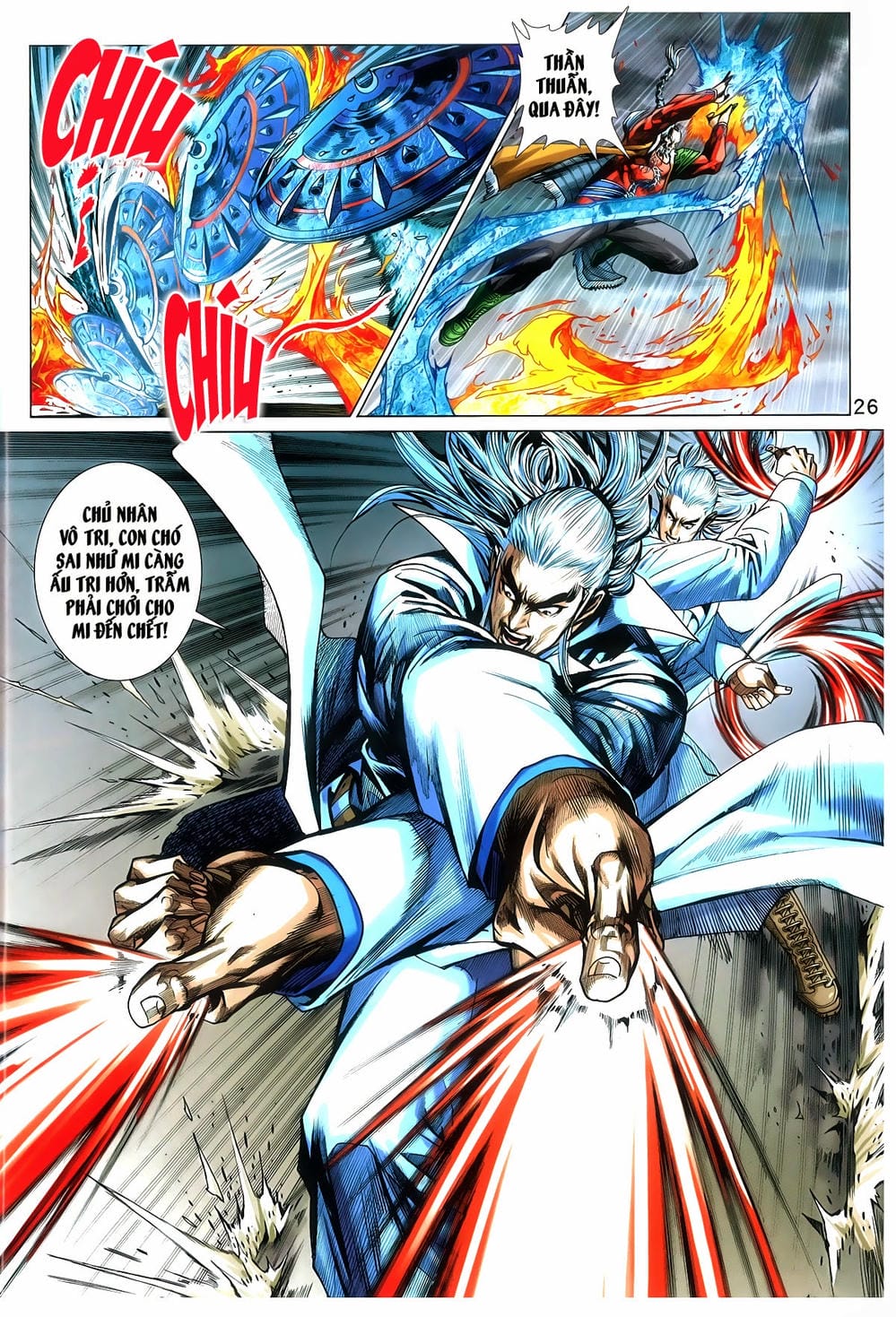 Truyện Tranh Tân Tác Long Hổ Môn trang 4