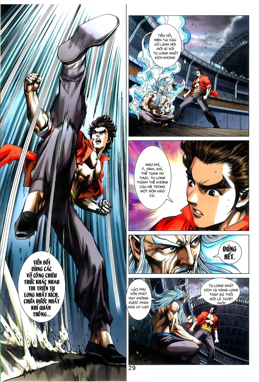 Truyện Tranh Tân Tác Long Hổ Môn trang 4