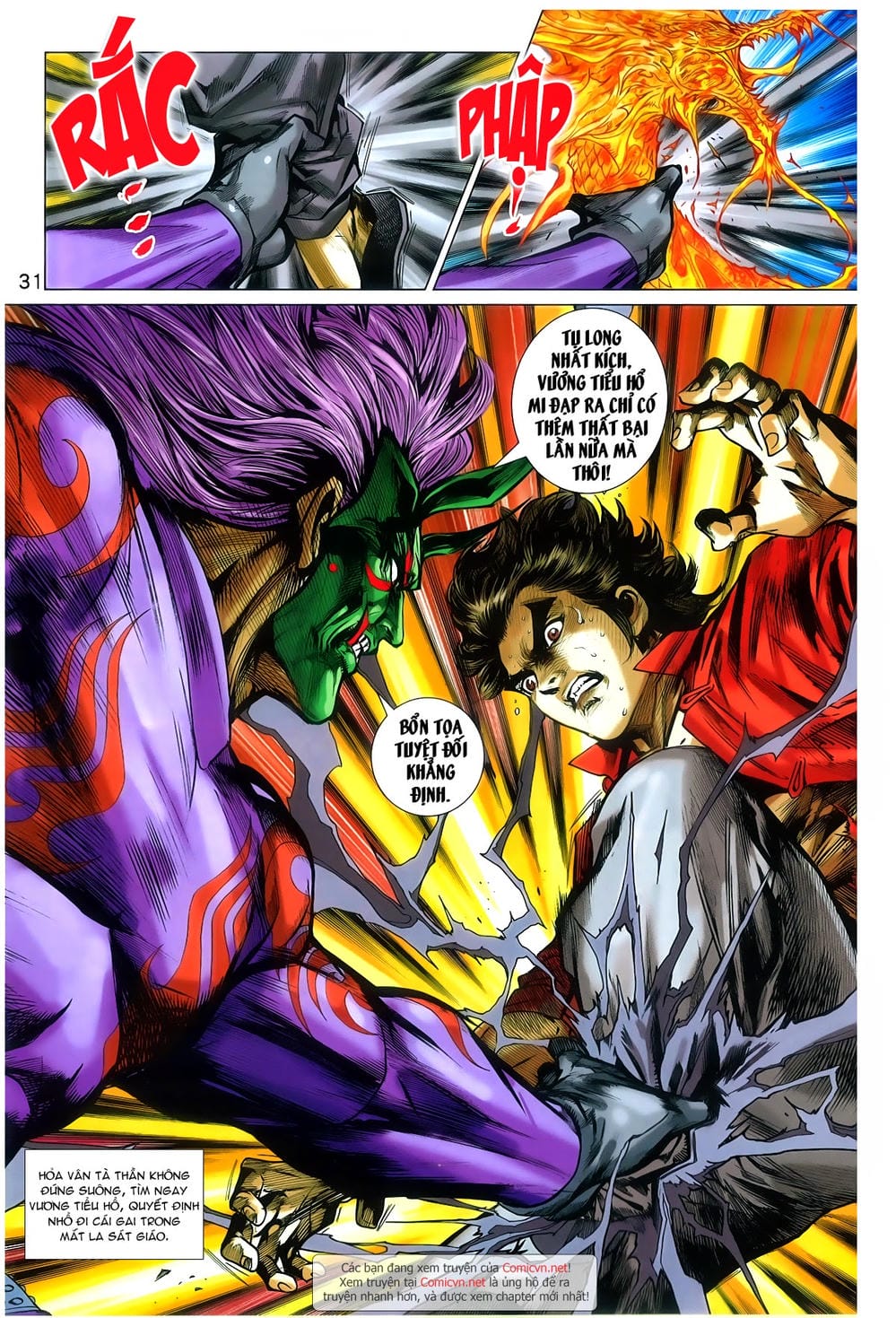 Truyện Tranh Tân Tác Long Hổ Môn trang 4