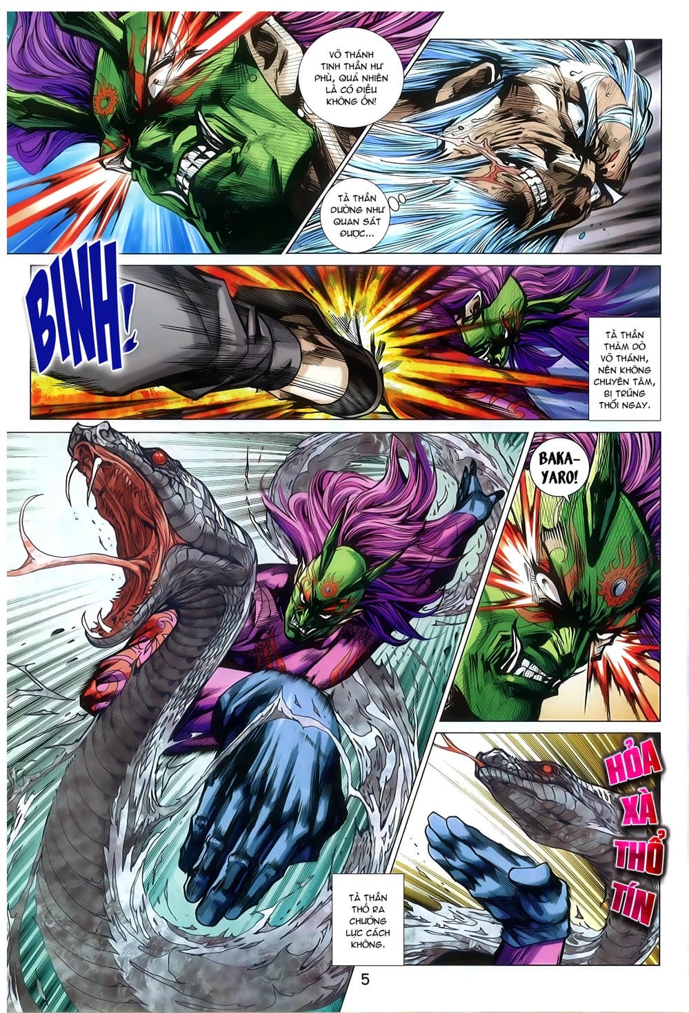 Truyện Tranh Tân Tác Long Hổ Môn trang 4