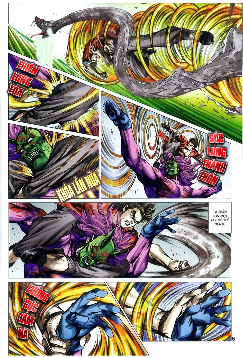 Truyện Tranh Tân Tác Long Hổ Môn trang 4
