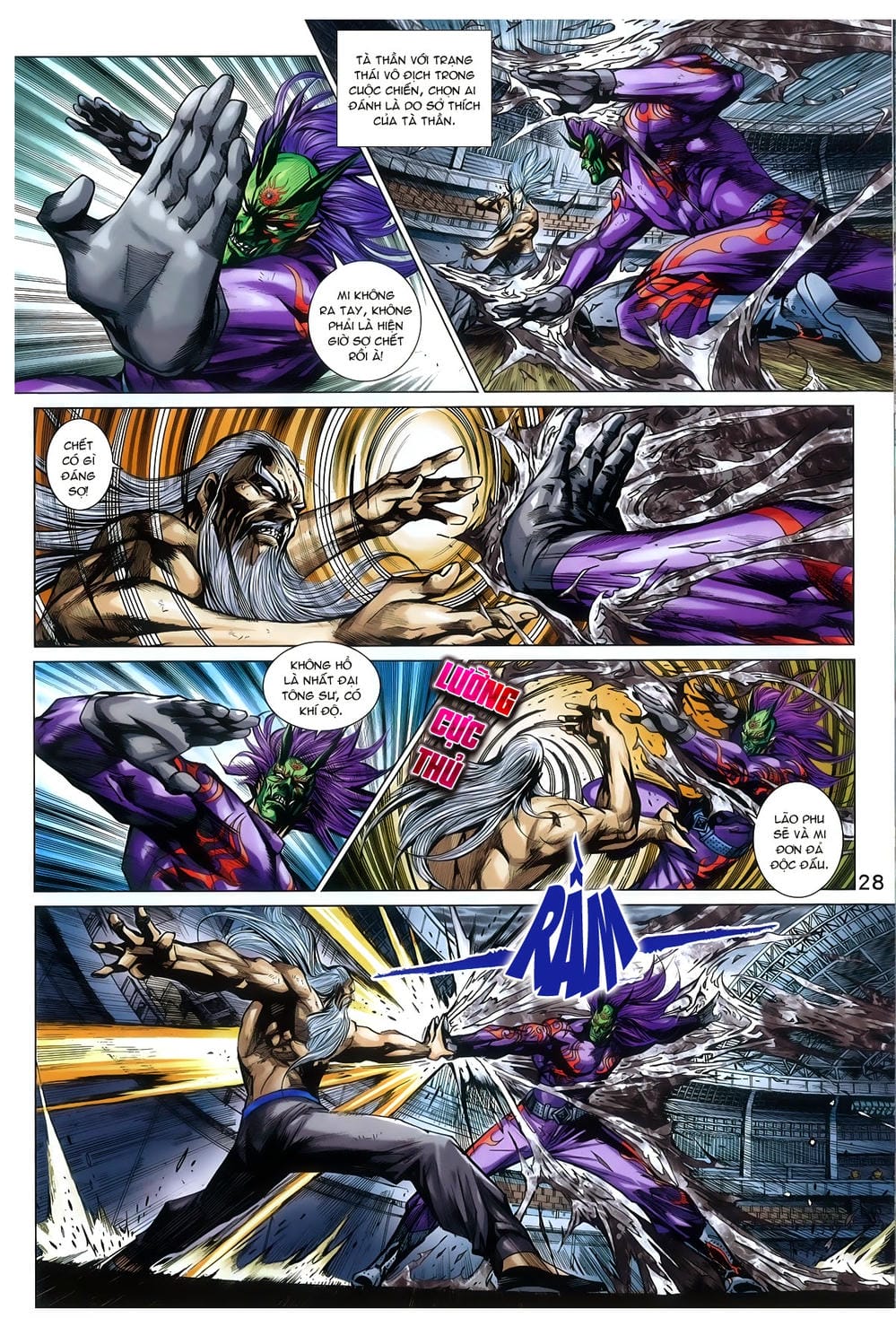 Truyện Tranh Tân Tác Long Hổ Môn trang 4