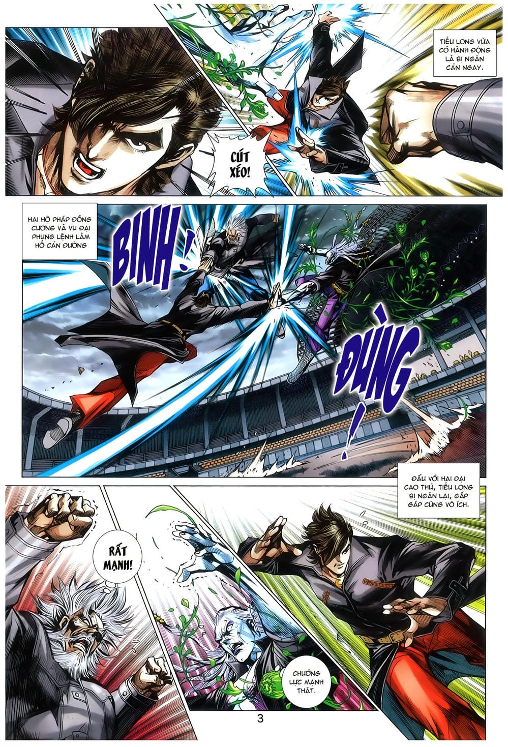 Truyện Tranh Tân Tác Long Hổ Môn trang 4