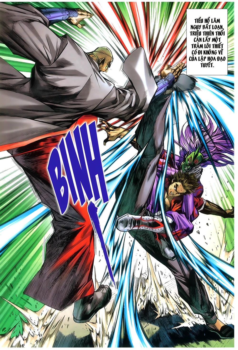 Truyện Tranh Tân Tác Long Hổ Môn trang 4