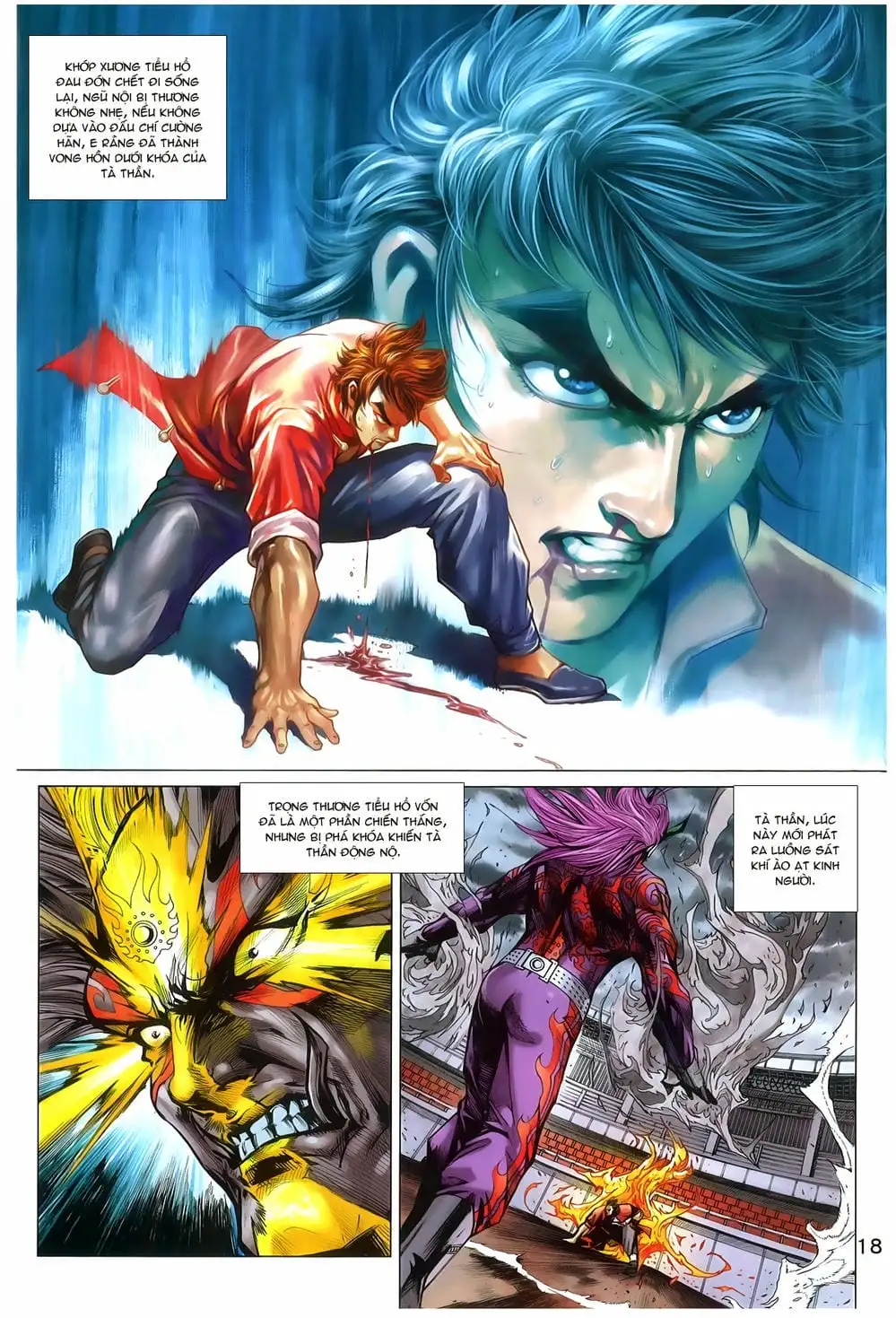 Truyện Tranh Tân Tác Long Hổ Môn trang 4