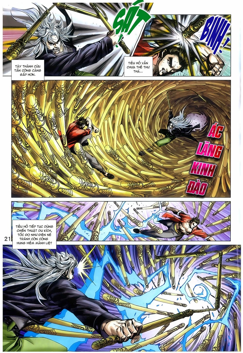 Truyện Tranh Tân Tác Long Hổ Môn trang 4