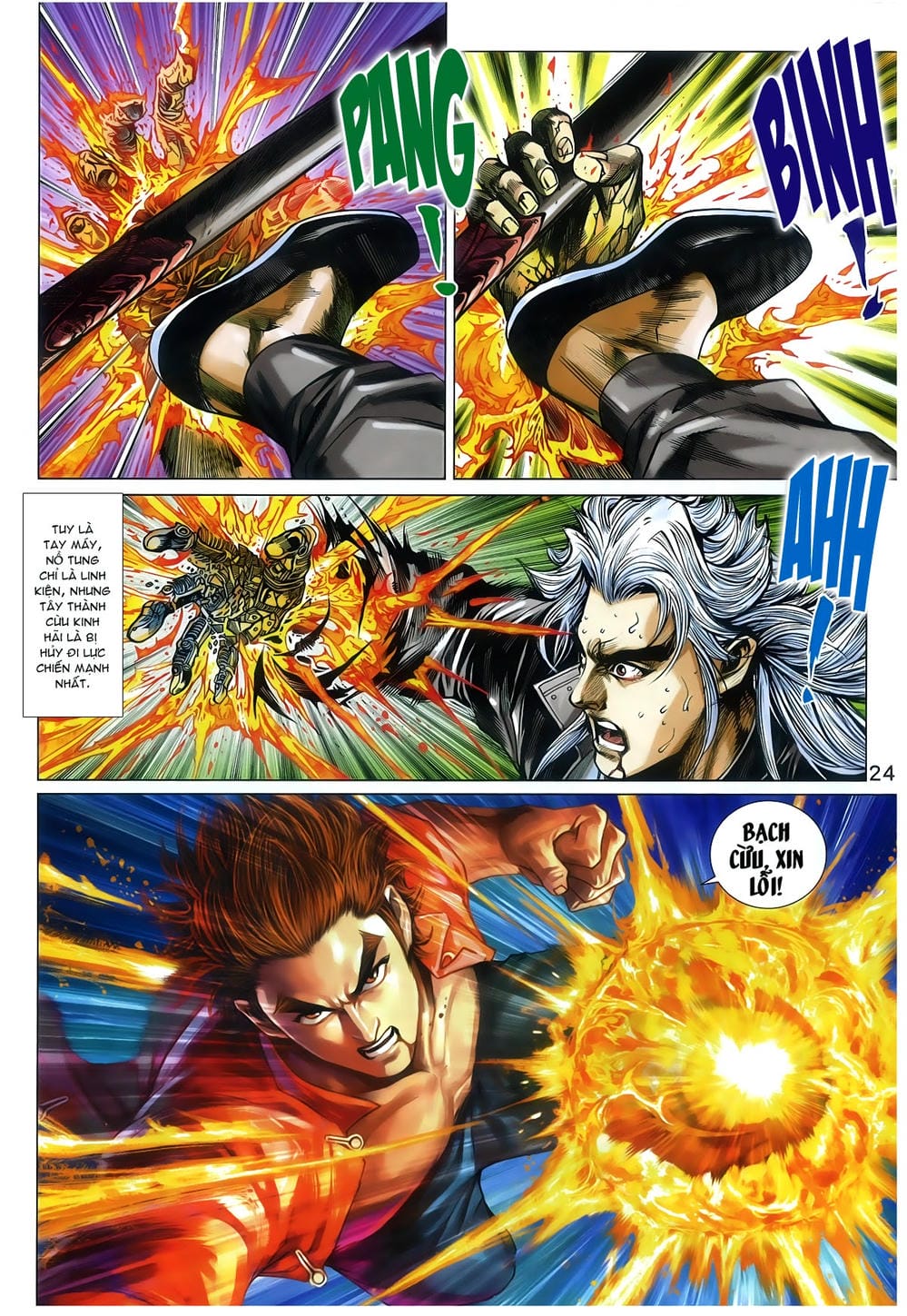 Truyện Tranh Tân Tác Long Hổ Môn trang 4