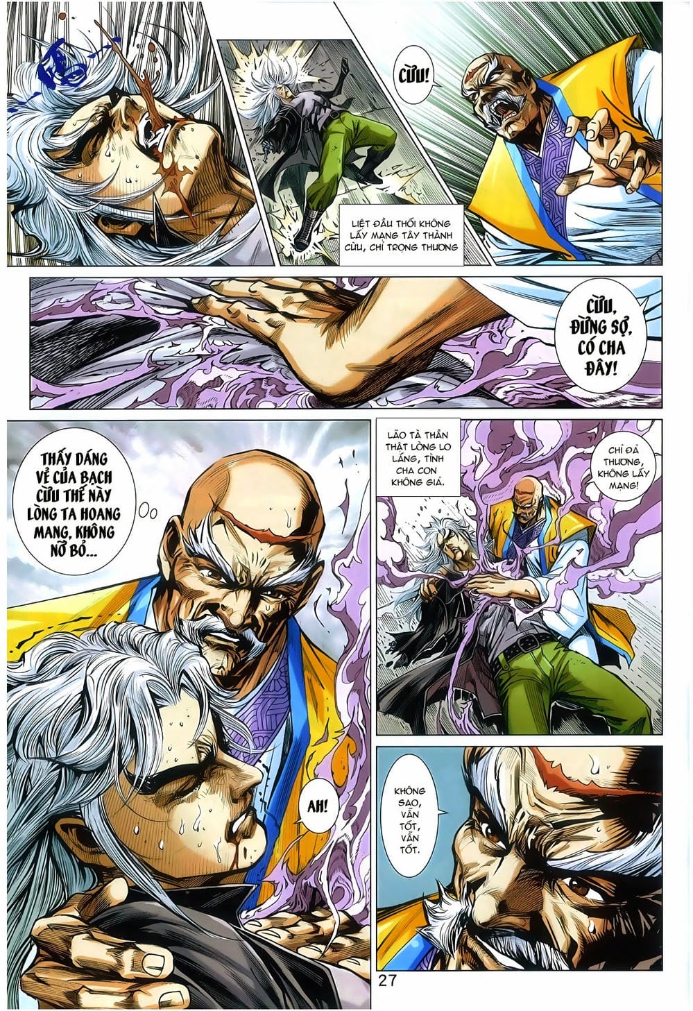 Truyện Tranh Tân Tác Long Hổ Môn trang 4