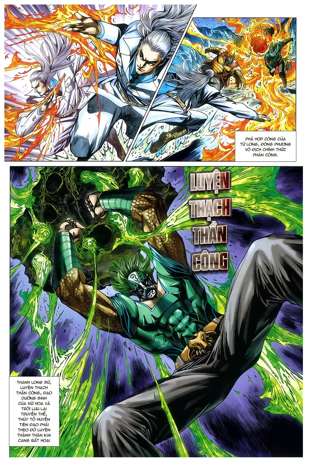 Truyện Tranh Tân Tác Long Hổ Môn trang 4