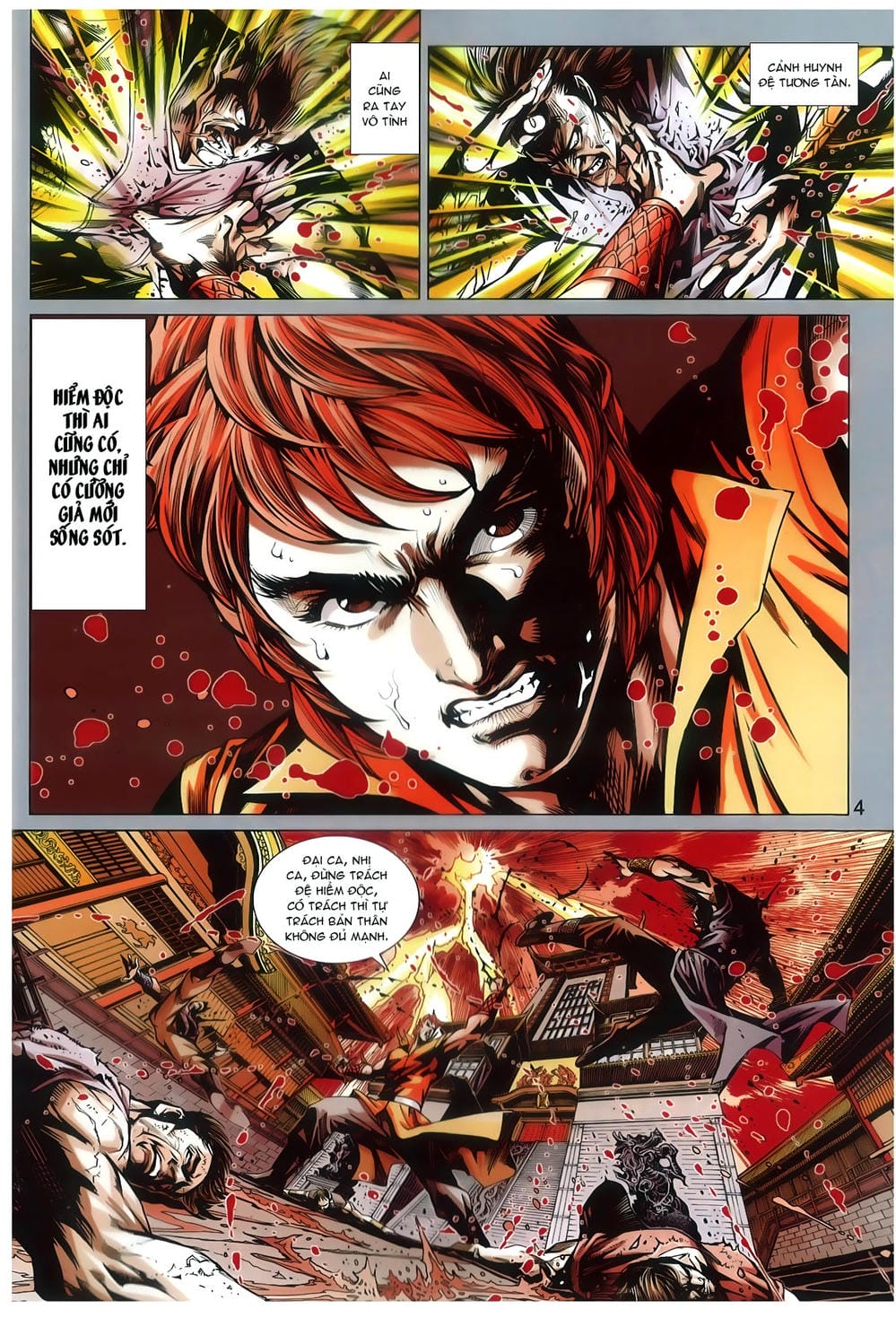 Truyện Tranh Tân Tác Long Hổ Môn trang 4