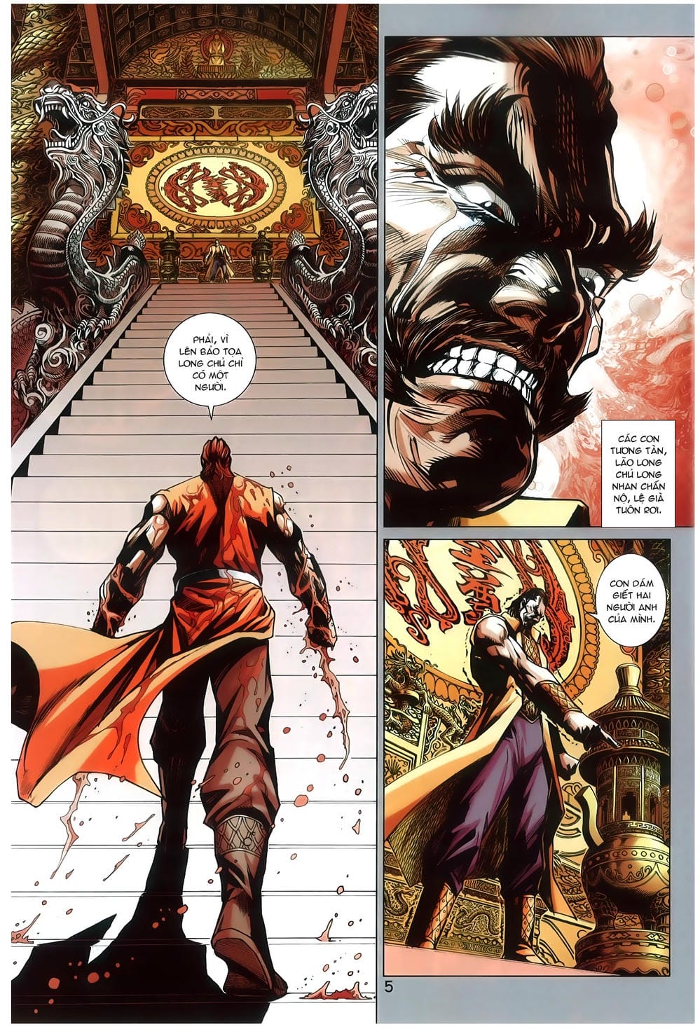Truyện Tranh Tân Tác Long Hổ Môn trang 4