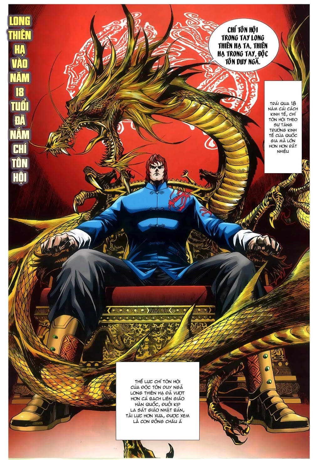 Truyện Tranh Tân Tác Long Hổ Môn trang 4