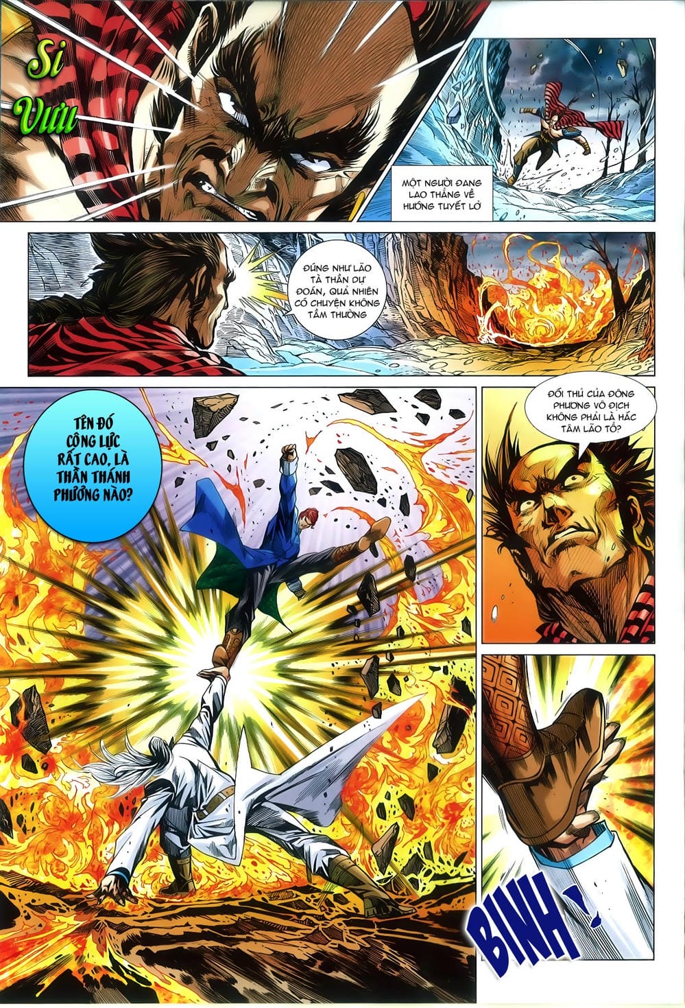 Truyện Tranh Tân Tác Long Hổ Môn trang 4
