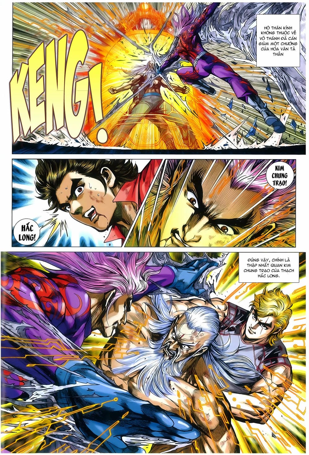 Truyện Tranh Tân Tác Long Hổ Môn trang 4