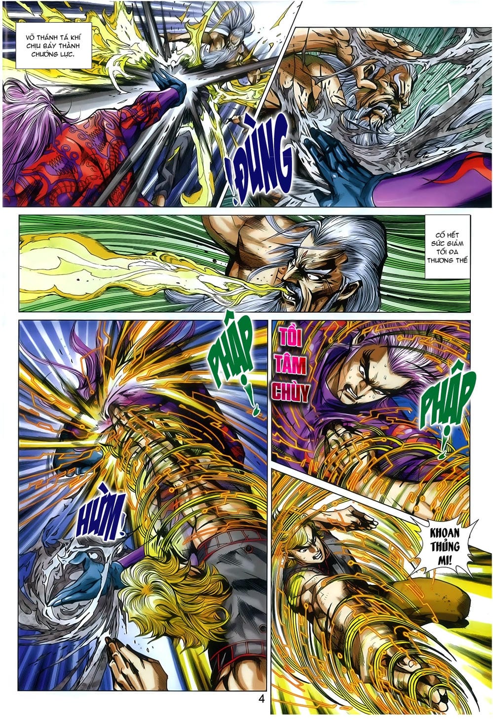 Truyện Tranh Tân Tác Long Hổ Môn trang 4