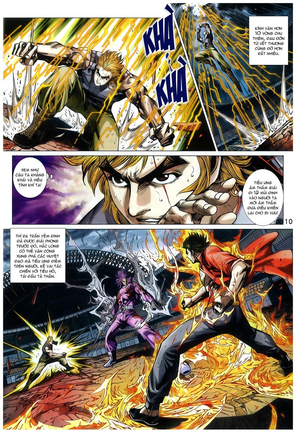 Truyện Tranh Tân Tác Long Hổ Môn trang 4