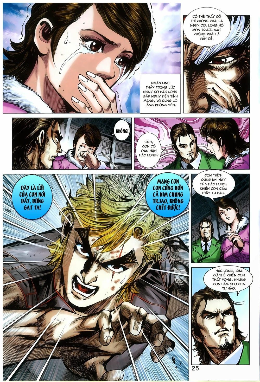 Truyện Tranh Tân Tác Long Hổ Môn trang 4