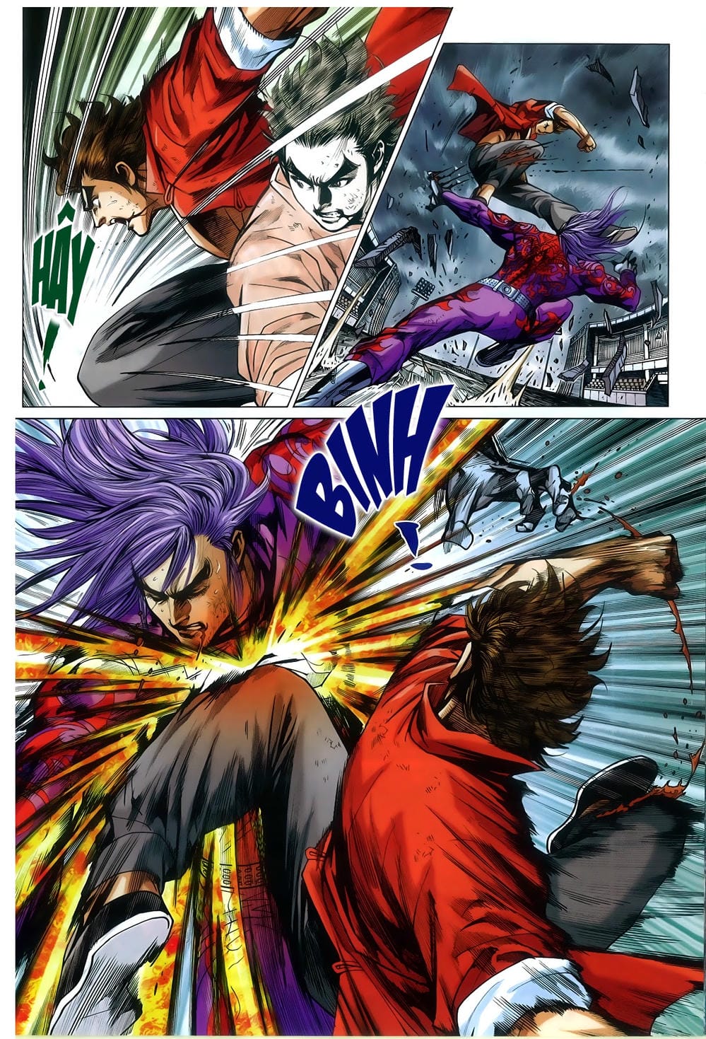 Truyện Tranh Tân Tác Long Hổ Môn trang 4