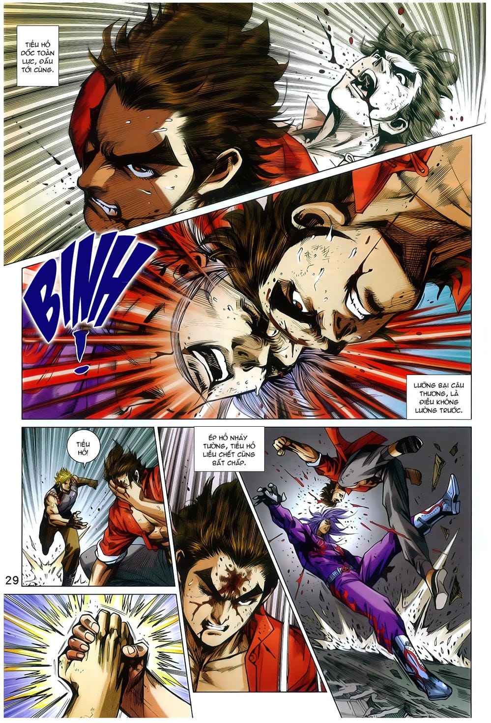 Truyện Tranh Tân Tác Long Hổ Môn trang 4