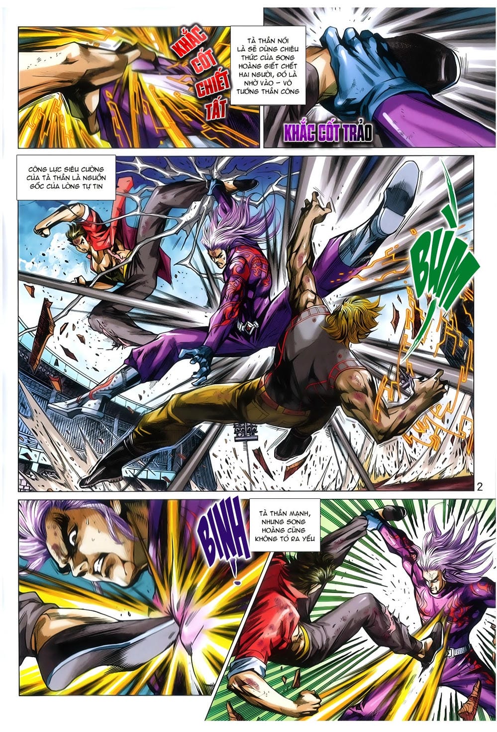 Truyện Tranh Tân Tác Long Hổ Môn trang 4