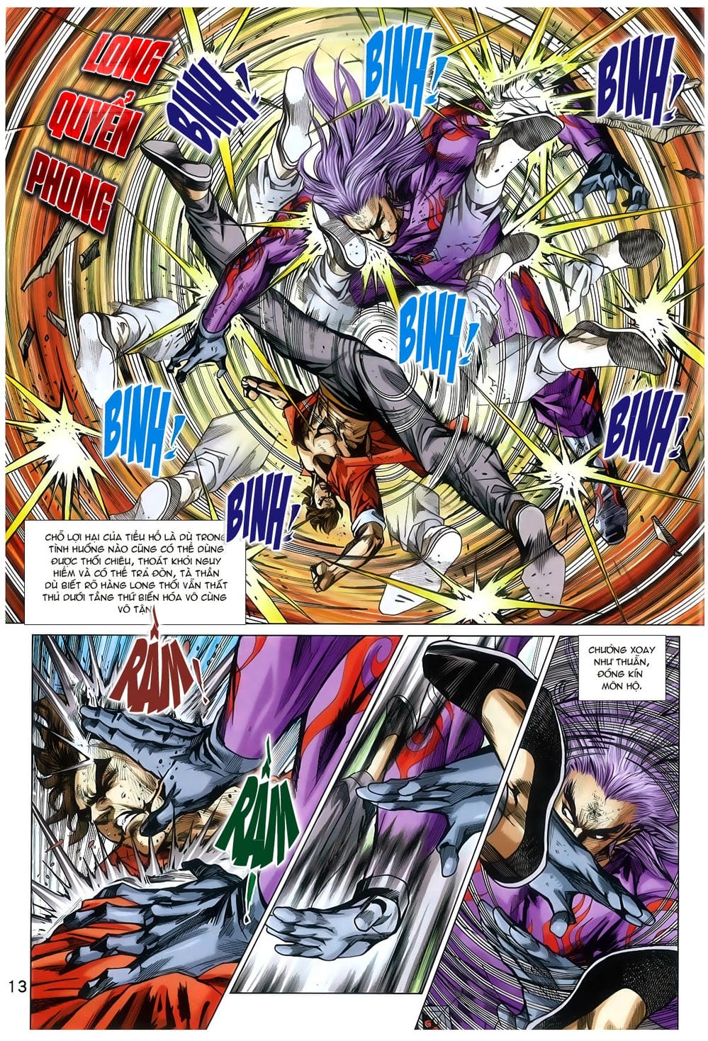 Truyện Tranh Tân Tác Long Hổ Môn trang 4