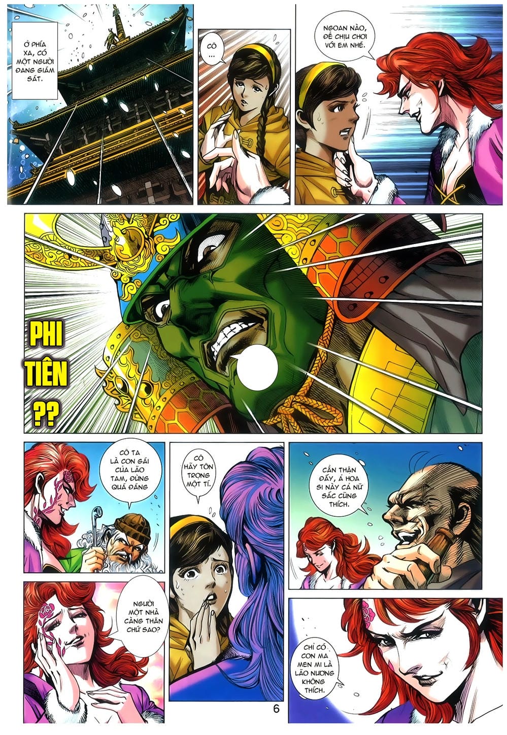 Truyện Tranh Tân Tác Long Hổ Môn trang 4