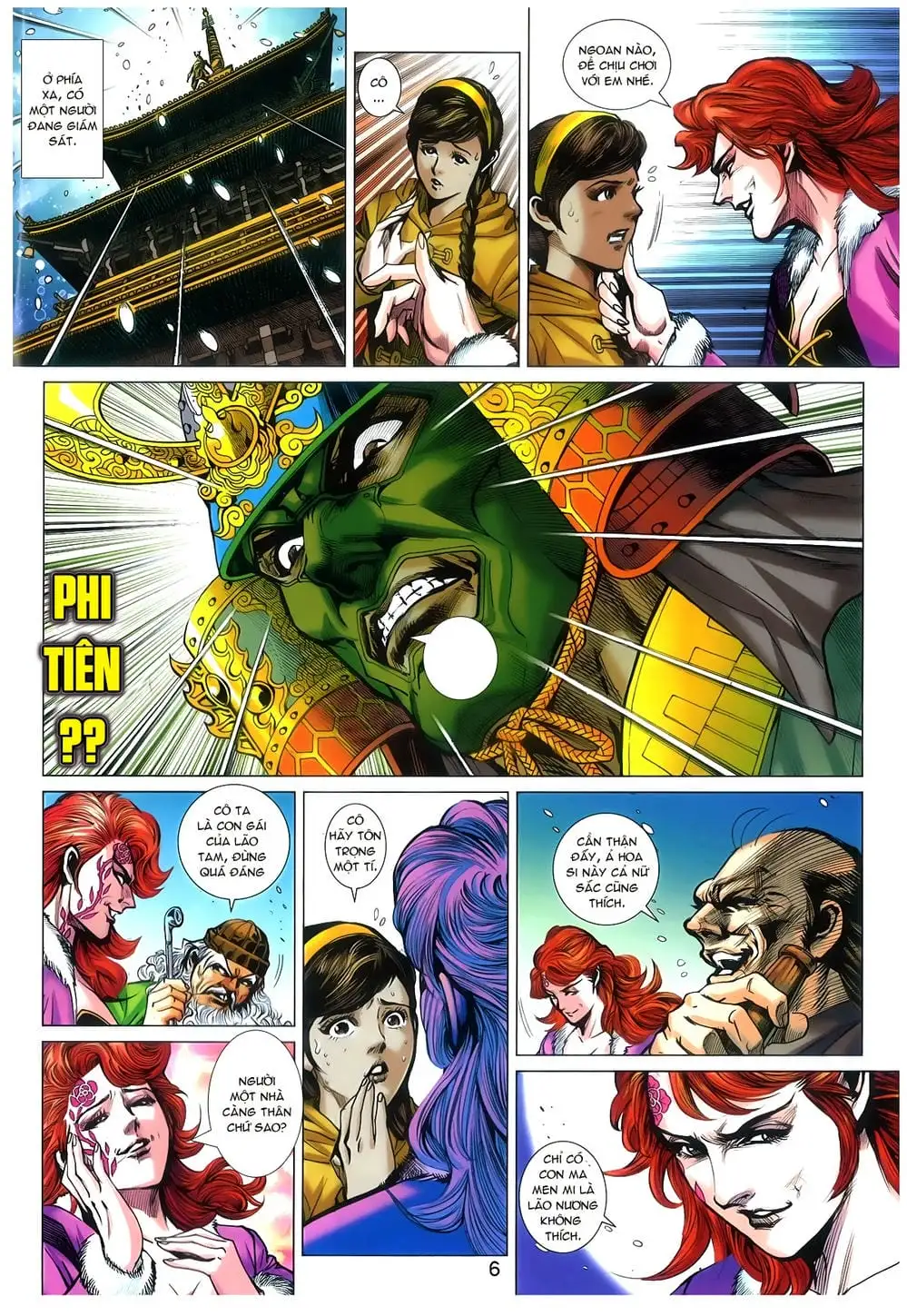 Truyện Tranh Tân Tác Long Hổ Môn trang 4