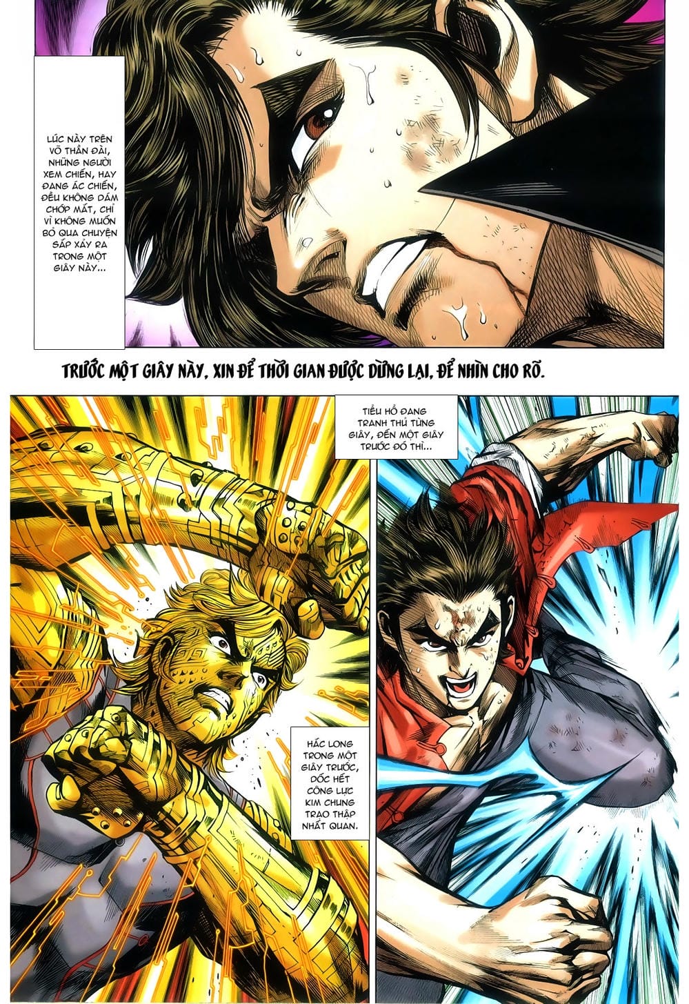 Truyện Tranh Tân Tác Long Hổ Môn trang 4