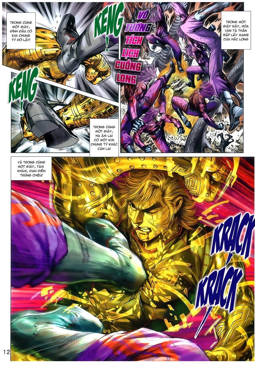 Truyện Tranh Tân Tác Long Hổ Môn trang 4