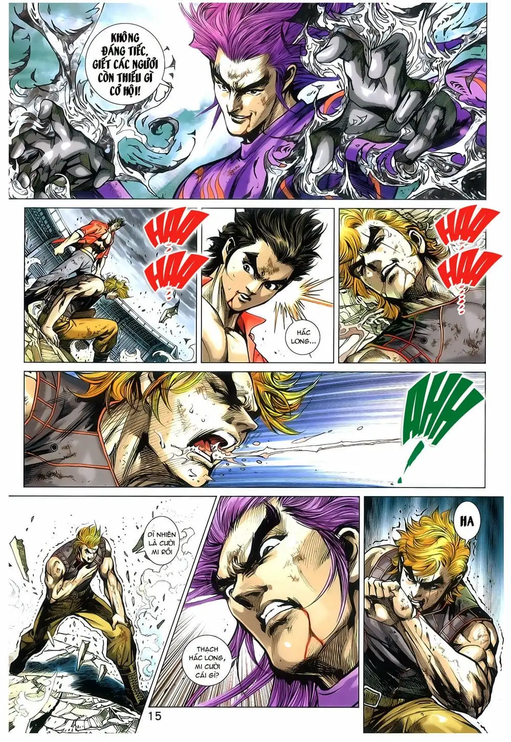 Truyện Tranh Tân Tác Long Hổ Môn trang 4