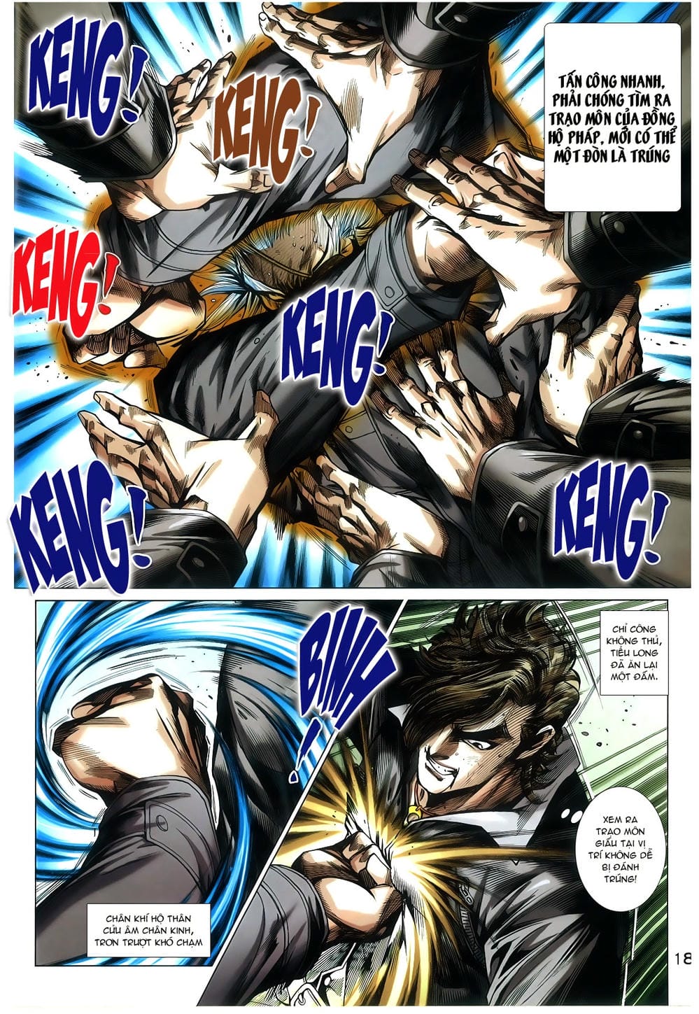 Truyện Tranh Tân Tác Long Hổ Môn trang 4