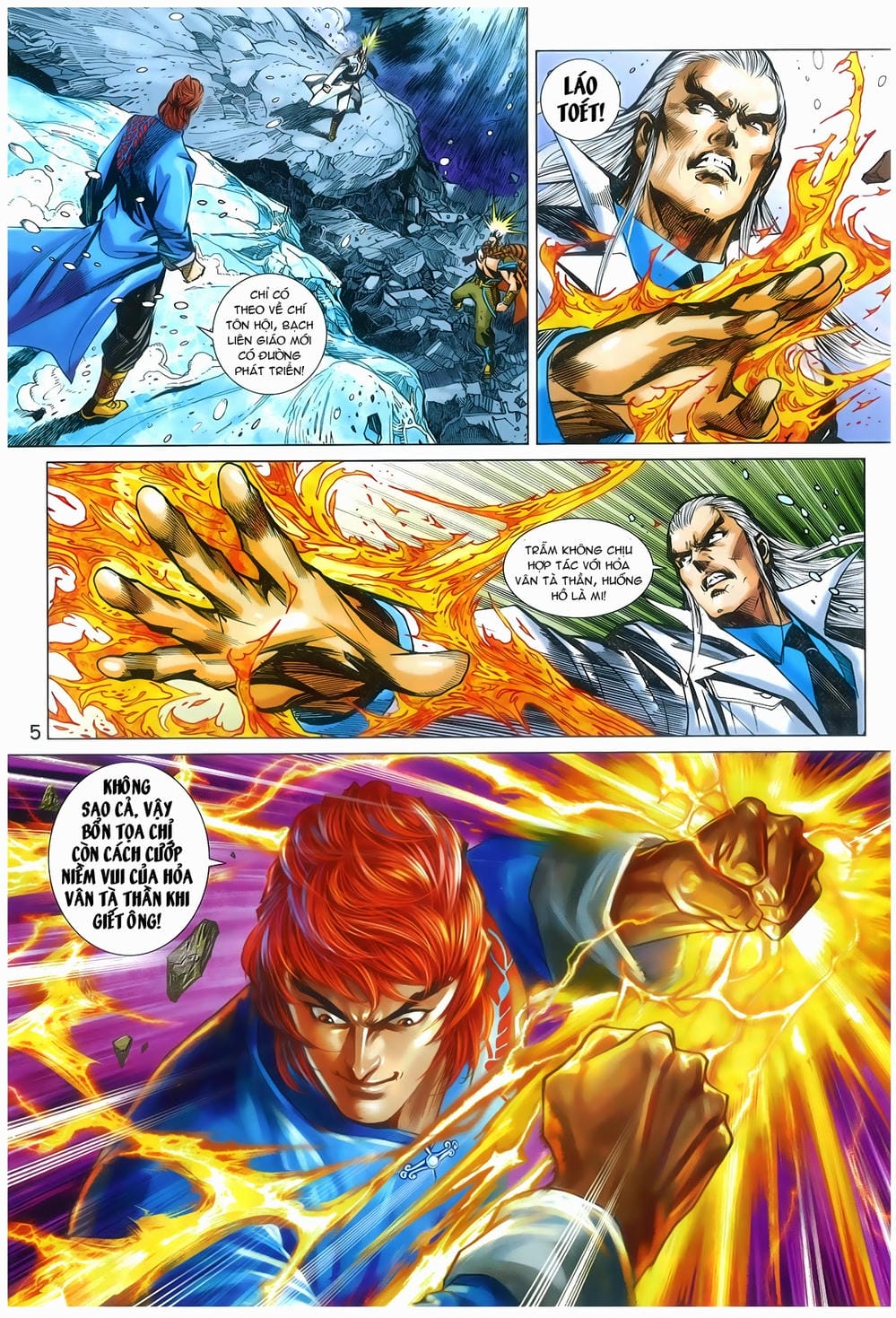 Truyện Tranh Tân Tác Long Hổ Môn trang 4