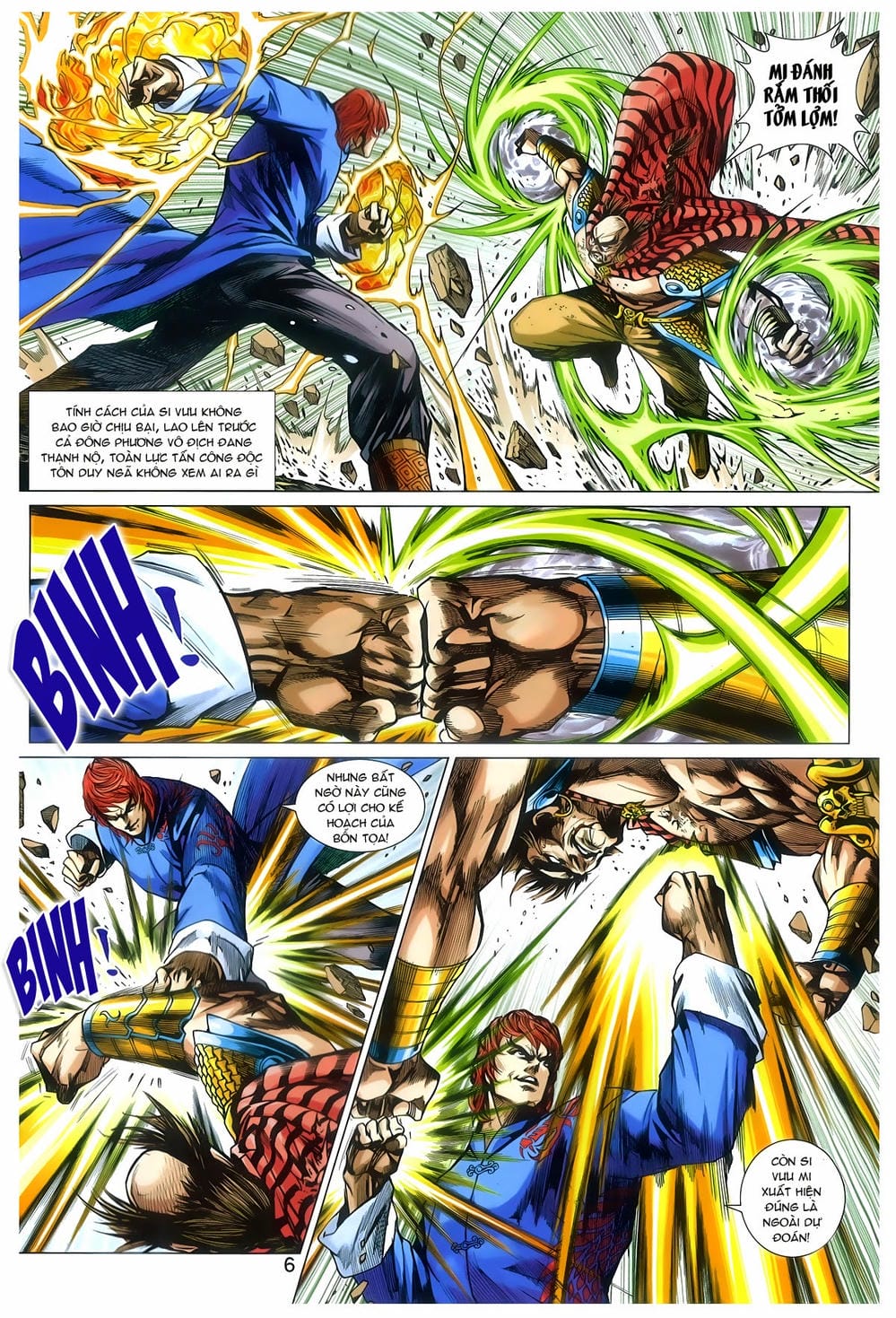 Truyện Tranh Tân Tác Long Hổ Môn trang 4