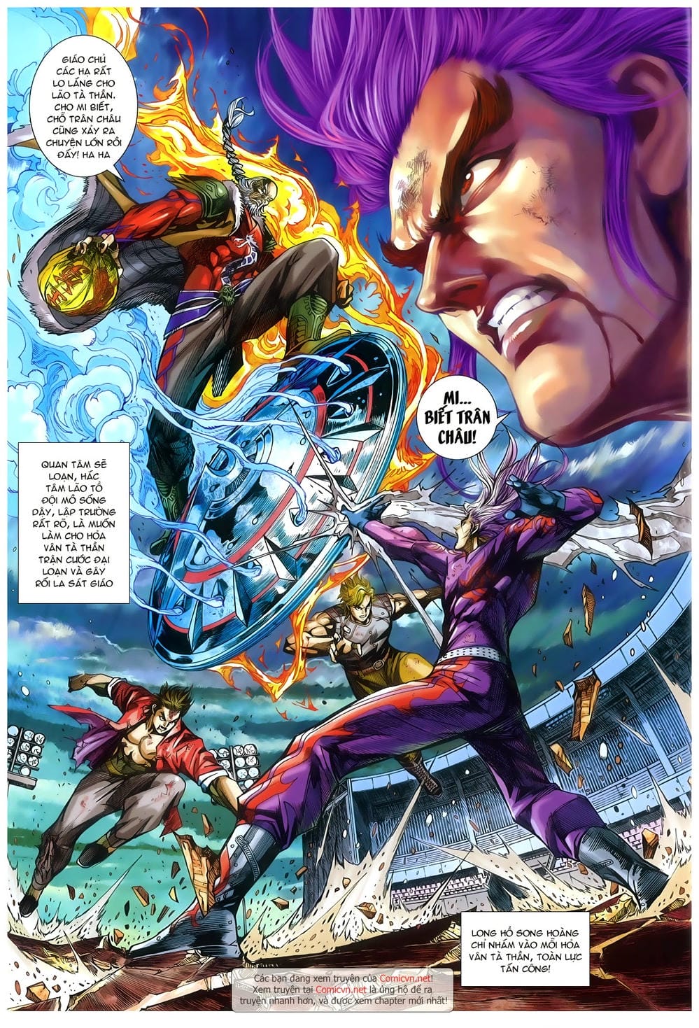 Truyện Tranh Tân Tác Long Hổ Môn trang 4