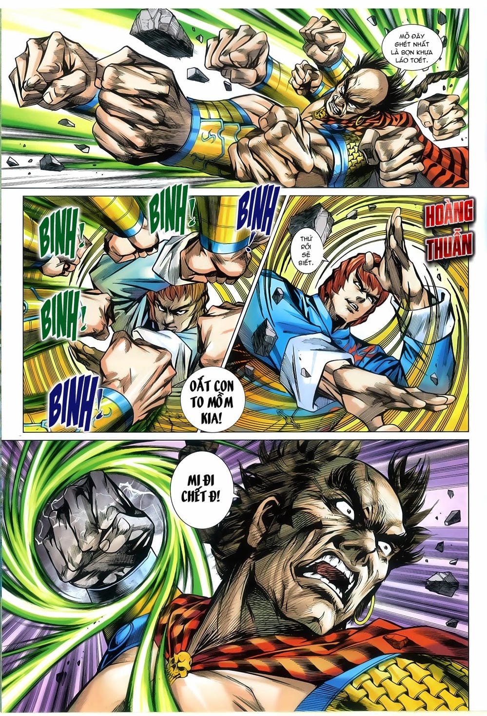 Truyện Tranh Tân Tác Long Hổ Môn trang 4