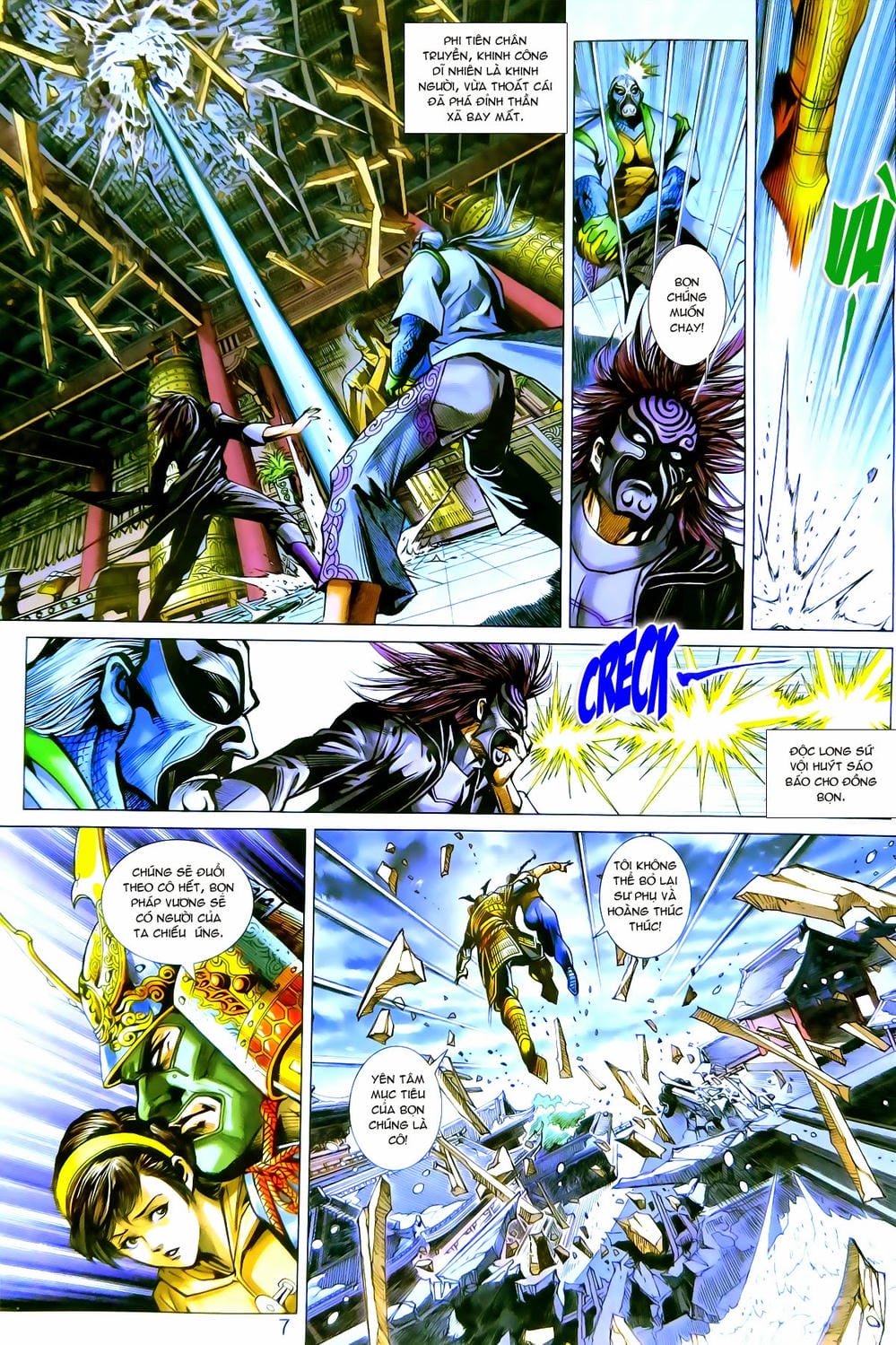 Truyện Tranh Tân Tác Long Hổ Môn trang 4