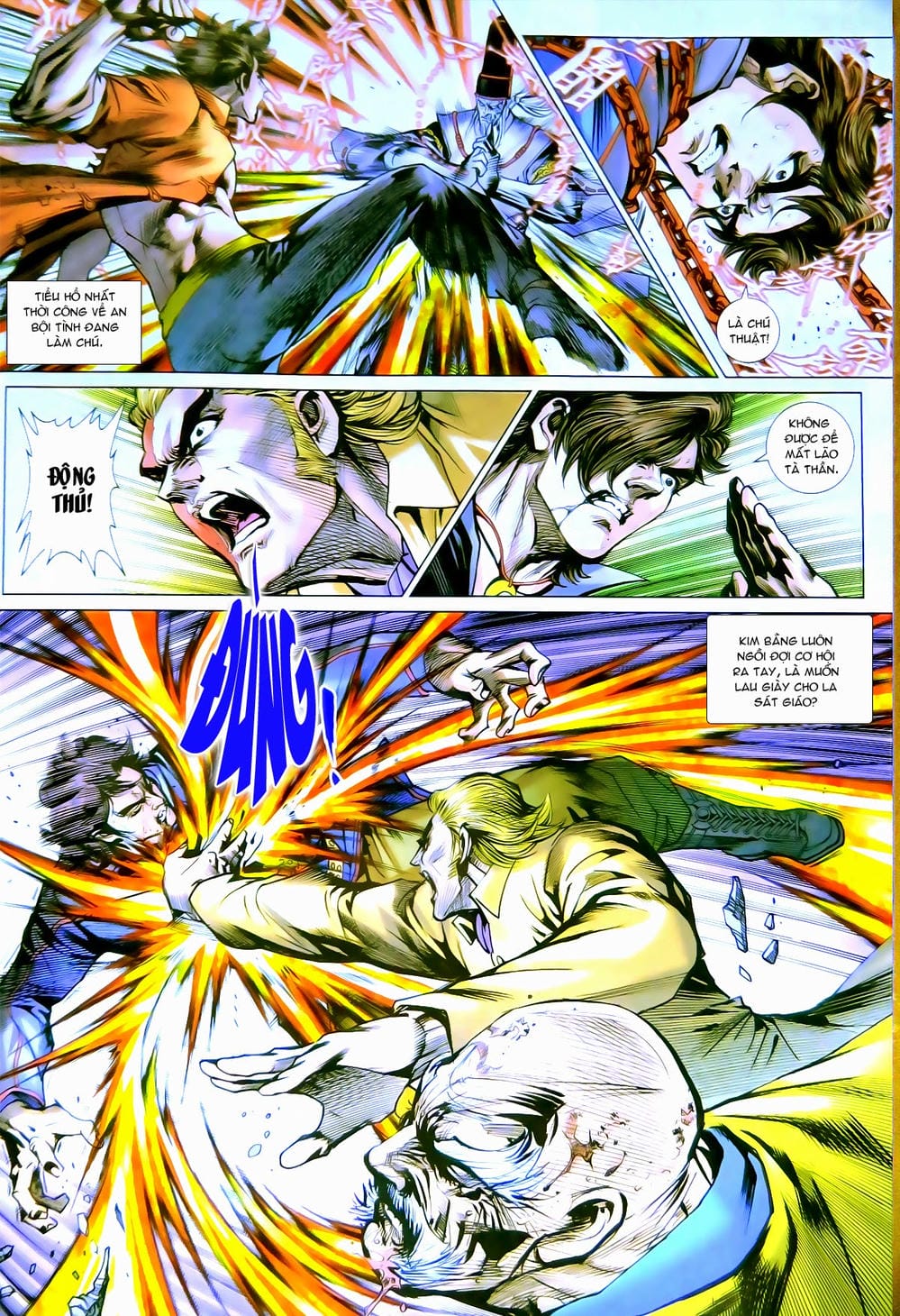 Truyện Tranh Tân Tác Long Hổ Môn trang 4