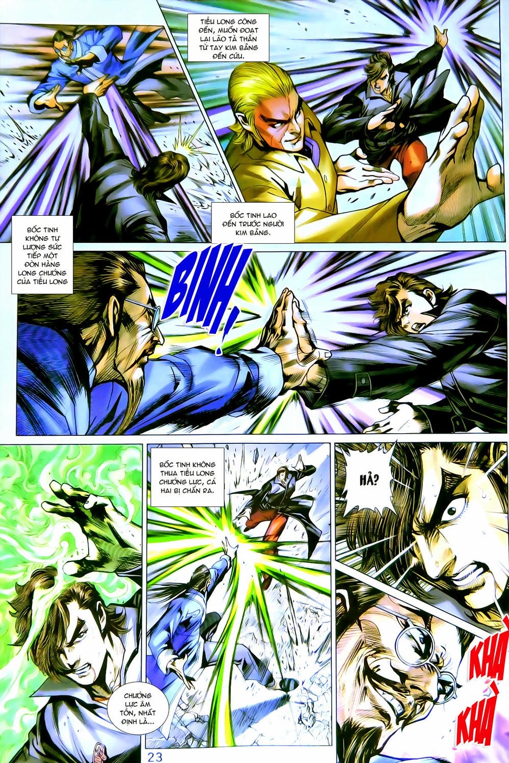 Truyện Tranh Tân Tác Long Hổ Môn trang 4