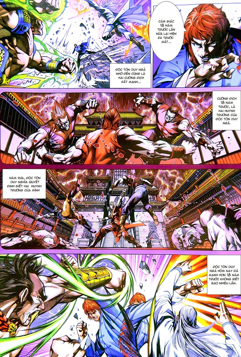 Truyện Tranh Tân Tác Long Hổ Môn trang 4