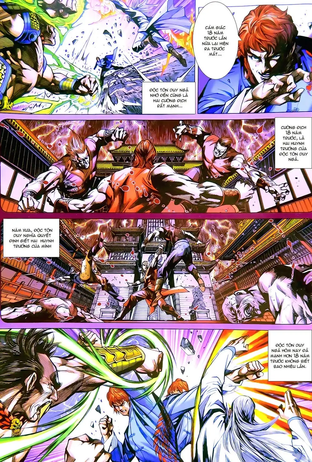 Truyện Tranh Tân Tác Long Hổ Môn trang 4